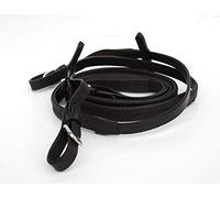 Rhinegold Rubber Covered Flexi Reins - Brown