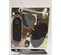 Rhinegold Soft Touch Grooming Blister Pack, Black