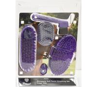 Rhinegold Soft Touch Grooming Blister Pack, Purple