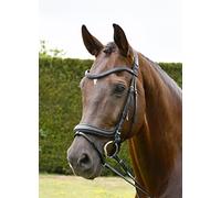Rhinegold Softee Pro-Anatomic Flash Bridle, Black