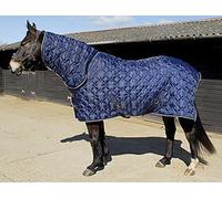 Rhinegold Texas Diamond 300g 600D Full Neck Combo Stable Rug in Navy 6.6