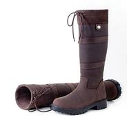 Rhinegold Unisex Boot-4 37-brown Rhinegold Elite Brooklyn Boot 4 37 Brown, Brown, Size EU37 UK