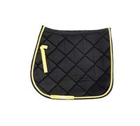 Rhinegold Unisex's 413-C-BLK Elite Carnival Saddle Pad, Black, Cob