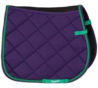 Rhinegold Unisex's 416-C-PURP Elite Carnival Saddle Pad, Purple, Cob