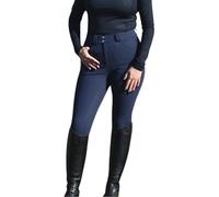 Rhinegold Waterproof Breeches-24-Navy Blue