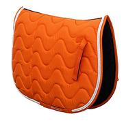 Rhinegold Wave Saddle Pad-Cob-Tangerine