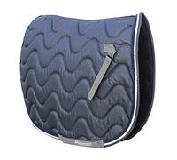 Rhinegold Wave Saddle Pad-Full-Denim/Blue