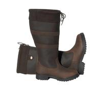 Rhinegold Women's 810W-6.5-BRN Elite Brooklyn Boot-Wide Leg, Brown, 39 UK 6