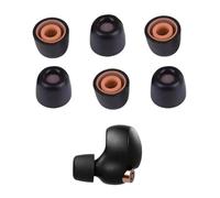 Rhinenet Memory Foam Earbuds Tips for Sony WF-1000XM6/1000XM5/1000XM4 Ear Bud Replacement Tips Noise Isolation, Ultimate Comfort Secure Fit with Storage box, 3 Pairs (Small)