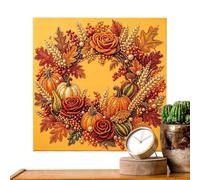Rhinestone Art Autumn Harvest DIY 3D Beading Craft Art