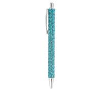 Rhinestone Ballpoint Pen - Sparkling Writing Gift, Dazzling Glitter Pen For Bridesmaids, 13.8x1cm Slim Profile + Retractable Press, High Grade Metal Casing - For Wedding & Note Taking