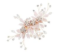 Rhinestone Barrette Bridal Hair Clip for Wedding Updo