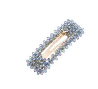Rhinestone Beads Hair Clip Alloy and Rhinestone Hollow Barrette | Chic Design, Elegant Appearance, for Girls and Women, Good Gift for You and Your Friends