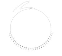 Rhinestone Belly Chain Crystal Sequin Star Waist Chain Bikini Body Jewelry Chains Beach Belly Chain for the Waist Tassel Layered Body Chains for Women, L, Metal, No Gemstone