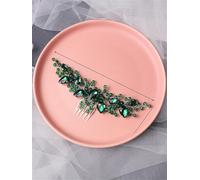 Rhinestone Bride Hair Comb Wedding Head Jewelry Bridal Hair Accessories For Women Bridesmaid EN8