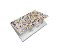 Rhinestone Business Card Holder, Metal Card Case, Bling Decor, Sparkly Crystal, Slim Design, For Office Ladies Use