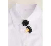 Rhinestone Button Covers for Shirts No Sew Button Clips Metal Decorative Sleeve Buttons for Dress Shirts Blouse Wedding Party Accessories