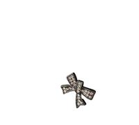 Rhinestone Button for Women 10pcs Exquisite Bow Shape Inlaid Diamond Metal Buttons Casual Suit Coat Clothing Accessories Decorative Buttons(Sliver)