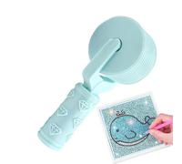 Rhinestone Craft Roller, 3D Printed Gem Art Tool for Diamond Embroidery, Ergonomic Pressing Roller with Durable Construction, Painting Accessory with Easy Grip Design, Arts & Crafts Tool Category
