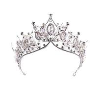 Rhinestone Crystal Crown Bridal Wedding Tiaras and Crowns for Women Prom Pageant Princess Birthday, Photography