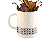 Rhinestone Cup-grip-stylish upgrade for the cup handle made of crystal glass, decorative coffee cup accessory | Sparkling rhinestone handle, do-it-self cup replacement, glitter drinking brockery,