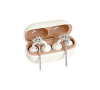 Rhinestone Earbud Charms Compatible with Anker AeroClip2, Bling Crystal Fashion Clip Decorations for Open Ear Headphones，Tassel Star
