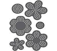 Rhinestone Genie Flowers 002 Magnetic Rhinestone Template