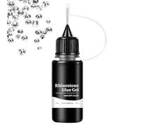 Rhinestone Glue Gel - Strong Adhesive Nail Rhinestone Glue | Quick Drying Long Lasting UV Nail Gem Glue | Professional Gemstone Glue for Beginners and Nail artists