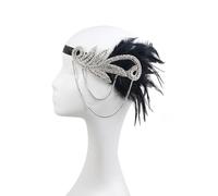 Rhinestone Hair Band Headband European Style Retro Black