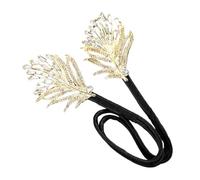 Rhinestone Hair Clips -Flower Hair Clip | French Twist Hair Pin Bun Makers | French Twist Bun Hairstyle Shaper | Rhinestone Long Hair Bun Maker Clips For Home Dorm Travel Hotel School