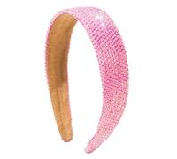 Rhinestone Headband Simple Diamond-covered Wide-brimmed Headband, A Shining And Versatile Hair Accessory(Color4)
