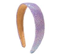 Rhinestone Headband Simple Diamond-covered Wide-brimmed Headband, A Shining And Versatile Hair Accessory(Color1)
