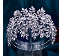 Rhinestone Headband Wedding Hair Accessories Bridal Headband Beauty Pageant Bridesmaid Headband (HP375 1pc(1pack))