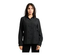 Rhinestone Logo Long Sleeve Shirt - female - Guess - Shirts - Black - S - Blouses & Shirts S