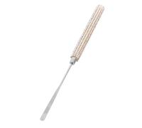 Rhinestone Nail Glue Stirring Rod Metal Cosmetic Mixing Stick | Silver Finish, Full Rhinestone Pattern, Precise Gel Blending, Easy Cleaning, Salon and Home Use
