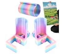 Rhinestone Painting Canvas Roll Holder - 3D-Printed Scroll Tool, Easy Canvas Management, Smooth Rolling for Rhinestone Art Projects, Craft Accessory for Adults, Kids, Christmas, Home