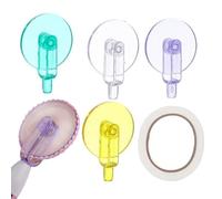 Rhinestone Painting Roller - 4.3x3x2cm, ABS Tool, Five Piece Colorful Art Scroll Wheel Set, Fast Rhinestones Picking Implement, Double Sided Tape Adhesive Included | DIY Nail Craft Crystal Glass Use