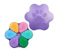 Rhinestone Painting Tray, Space-Saving, 20.5x18.5cm, DIY Drill Plate Art Crafts, Funnel Rhinestones Paintings, Multi-Compartment, for School Crafting Projects At Home Or Workshops