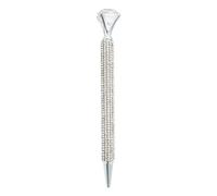 Rhinestone Pen | Push-button Ballpoint Writing Tool with Large Gem | Bedazzling Ballpoint Pen,for Friends Coworkers Teacher Nurse Work Desk Word Offices Birthday
