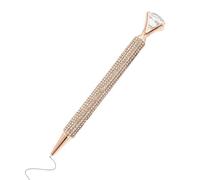 Rhinestone Pen - Sparkly Writing Tool for | Large Crystal with Glitzy Barrel Finish & Smooth Ink Flow for Professional Desks, Nursing Stations, Teacher Offices and Reception Areas