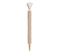 Rhinestone Pens | Sparkly Push-button Ballpoint Writing Tool with Large Gem,Women Fancy Pens | for Friend Teacher Nurse Office Work Daily Quotes Desk Word Birthday