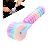 Rhinestone Press Roller - 12 x 4 cm Press Fixing | Bead Roller for Rhinestone Artificial Crystal Printing Making | Embroidery Projects for Clothes Made of Clay for Beginners