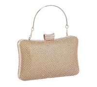 Rhinestone Purse - Sparkly Party Handbag, Evening Clutch Bag with Chain and Handle, Glittering Women's Handbag, Fashion Accessory | For Wedding, Party, Prom, Banquet, Ceremony, Date, Ver, gold, Siehe