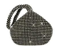 Rhinestone Purses For Women Rhinestones Bag Fashion Diamond Mini Handbag For Party Wedding Bag Zipper Pocket Money Purse Day Tote Rhinestone Crossbody Bag(Black)