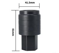 Rhinestone Quick Release Drill Bit Connector Adapter with Reverse Lock Mechanism, for Various Water Drill Bits and Multiple Power Drill Brands for Fast Bit Changes, Silver Tone(B)