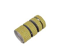 Rhinestone Ribbons 4 Yards Self Adhesive Crystal Rhinestone Sticker Diamond Ribbon DIY Rhinestones Arts Crafts Car(Gold,4 Yards_0.8CM)