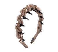 Rhinestone Shiny Head Hoops Luxury Korean Imitation Crystal High Cranial Top Bands Headbands Hair Accessories Hair Headwear Bride Band Slip Head high Headwear Slip Hairbands Hairband, Headwea