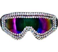 Rhinestone Ski Goggles Strass Festival Rave Party Glasses