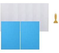 Rhinestone Template Material Sticky Adhesive Stencil Magic Sticky 10sheet 30x20cm (2Sheet Flock 5Sheet Tape)