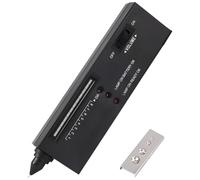 Rhinestone Tester Pen, 2nd Generation Rhinestone Tester, Accurate Gemstone Tester with LCD LED Display, Metal Alert, 9V Battery and Tray Included, Portable Jeweler Tool